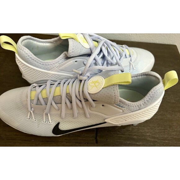 Nike Alpha Huarache 9 Elite Low Lax Cleats FV6147-001 Men's Size 12 - Picture 3 of 12